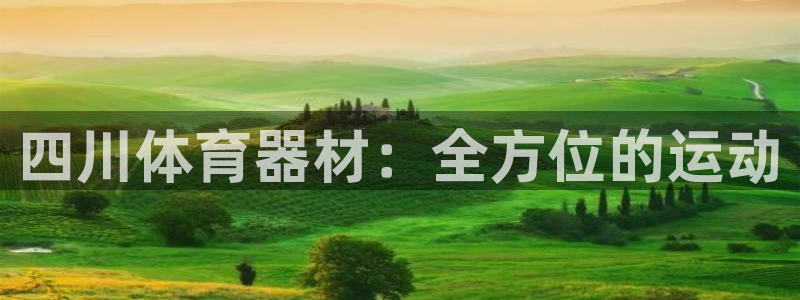 耀世令是什么：四川体育器材：全方位的运动